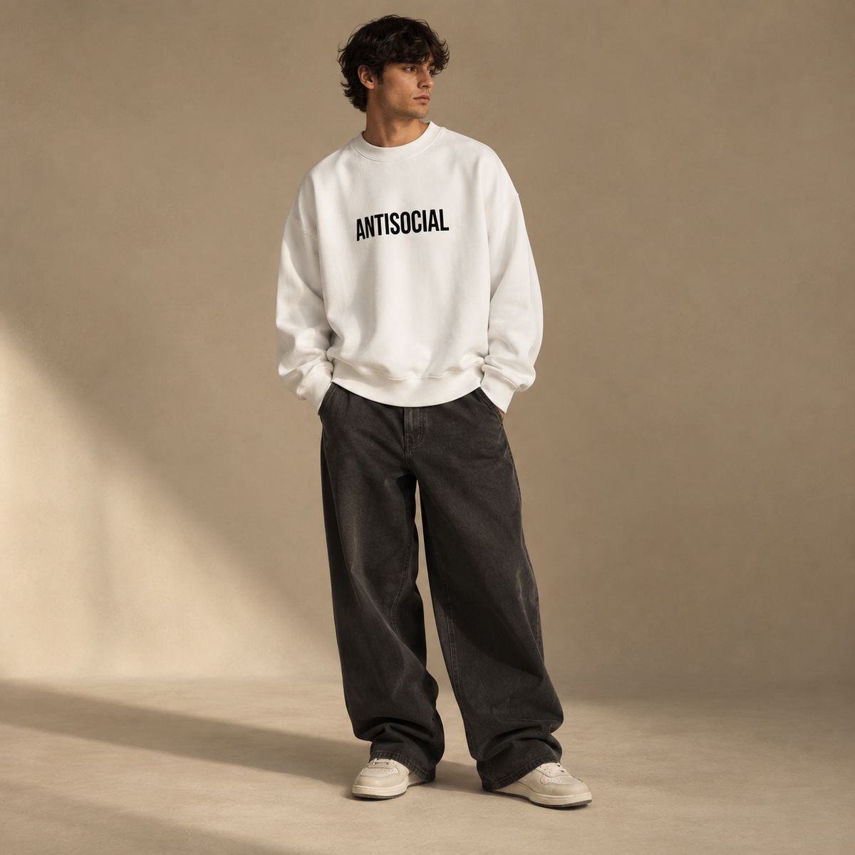 Antisocial "Born Alone" Sweatshirt