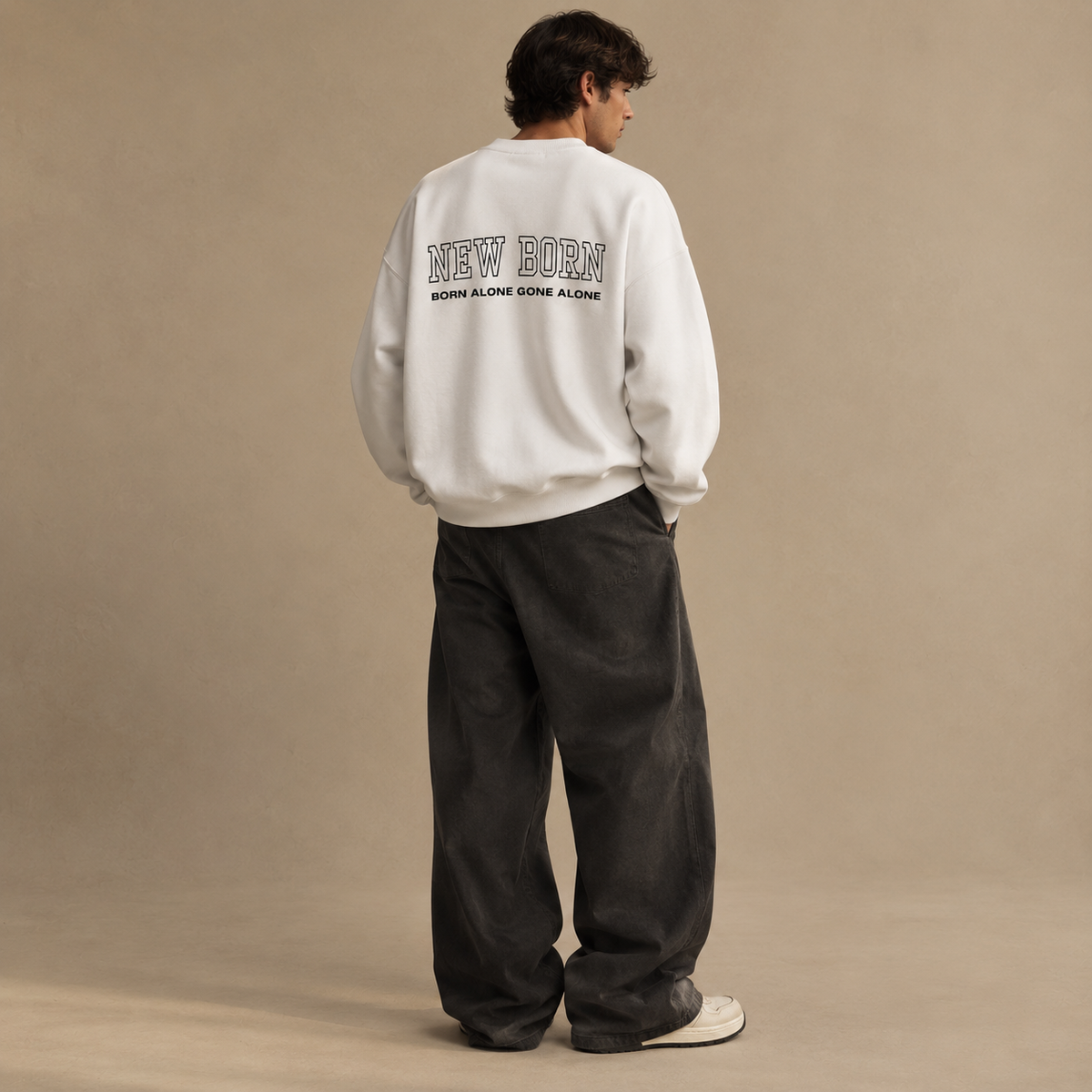 Antisocial "Born Alone" Sweatshirt