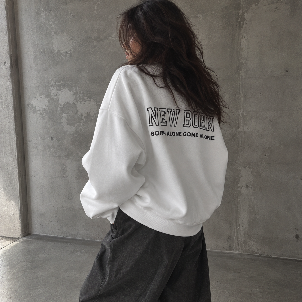 Antisocial "Born Alone" Sweatshirt
